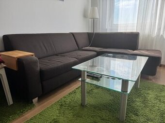 Rohová pohovka s úložným priestorom – veľmi dobrý stav