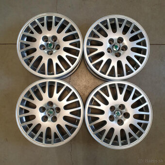 Hliníkové Škoda disky 5x100 R16 6,5J ET42