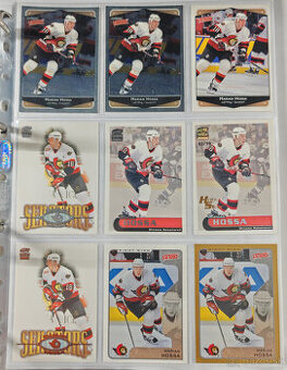 Predám hokejové kartičky Marián Hossa 3
