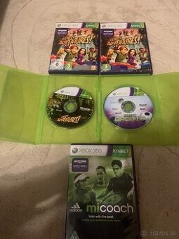 Xbox 360 hry na kinect