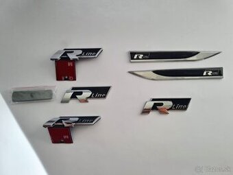 Nápisy R-LINE pre VW