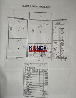 ID-3085 NA PREDAJ – 3-izbový byt Trebišov
