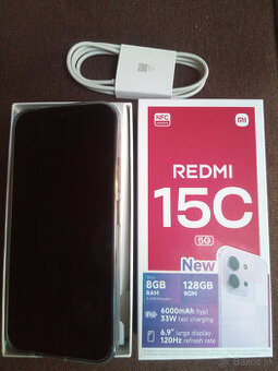 Predám nový Xiaomi Redmi 15C