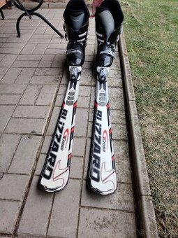 Lyžiarskelé topánky plus Lyže blizzard