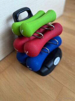 Sada neoprenových činiek 12kg