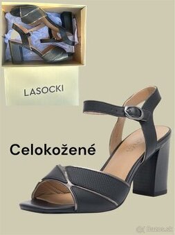Kožené sandále v.38 Lasocki