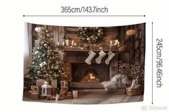 Vianočné fotopozadie