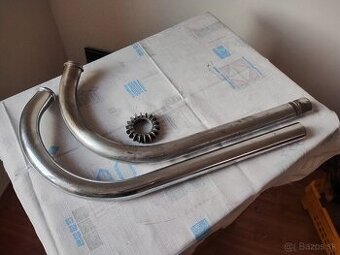 Prodám originální chromové kolena na malou kývačku Jawa ČZ