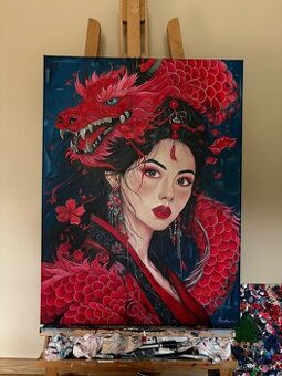 Rucne malovany obraz