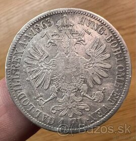 Predám 1 Forint 1863 A