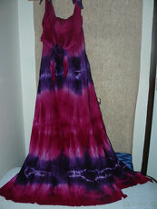 Batikované šaty - 1