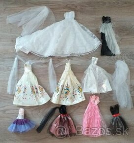 Nové oblečenie pre bábiky Barbie, Ken, kabátiky,šaty,topánky