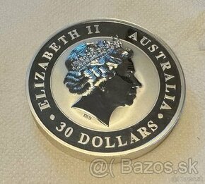 AUSTRALIAN KOOKABURRA 1kg investicna strieborna minca