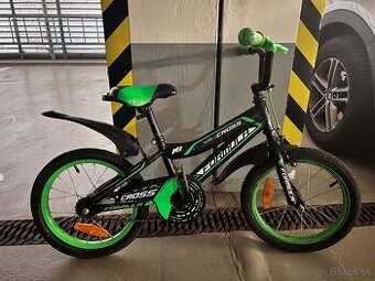 Detský bicykel Formula 16" — s pomocnými kolieskami