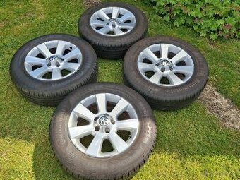 16" ALU 5x112 orig VW a iné + 215/65 r16 8mm TOP