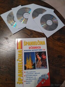 Španielčina kniha plus 4x CD