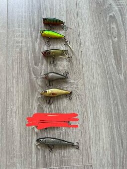 Woblery Rapala, Daiwa, Prorex a iné