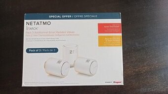 Termostatické hlavice zn. NETATMO