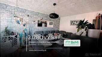 3-izbový byt – Závadka nad Hronom