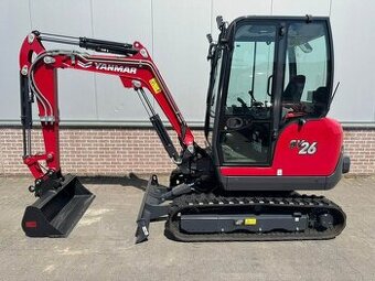 minibager Yanmar SV26 rýpadlo RV2024 ( cca 3 ton ) záruka