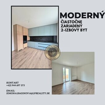 Štýlový 2-izbový byt po kompletnej rekonštrukcii – tichá lok