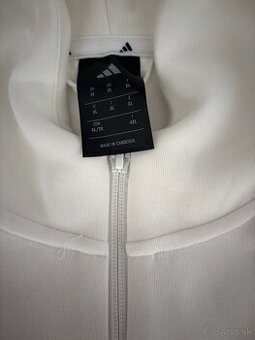 Mikina Adidas s kapucou biela
