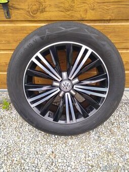 18" alu VW TIGUAN + letné pneu CONTINENTAL.