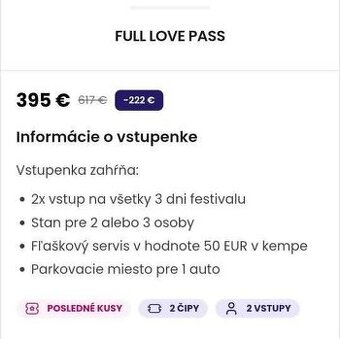 Lovestream Full love pas