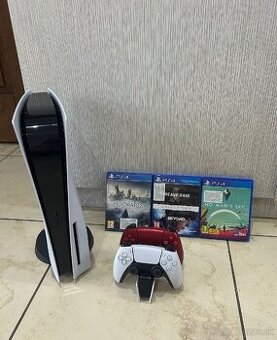 PlayStation 5 (PS5) + 2x ovládače