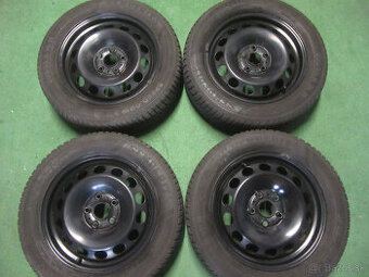 R16 Zimná sada octavia rozteč 5x112 205/55R16 semperit