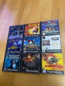 Playstation 1 Hry Ps1 Hry Psx Hry 9ks - 1