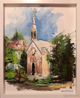 TOP CENA Obraz Igor Navrotskyi-Kostol