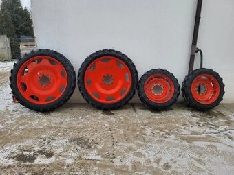 Kolesá Fendt s úzkym radom. Rozstup 1,5 m