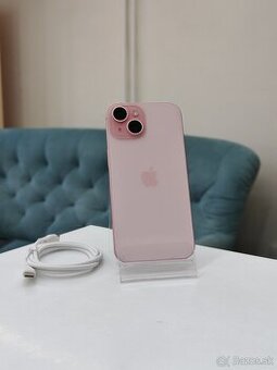 Apple iPhone 15 128GB Pink | ZÁRUKA 1R