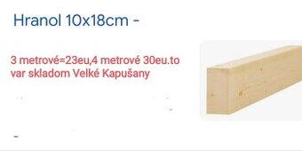 Hranol 18x10