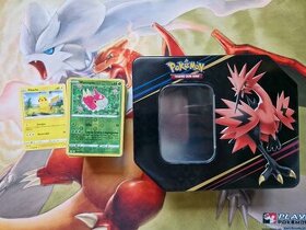 Pokemon karty 200-kusová sada s krabičkou (16 eur) - 1
