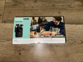 Predám Canon PowerShot V10 Vlogging Kit strieborná - 1
