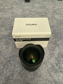 Predám Sigma 14-24mm f/2.8 DG DN Art baj. Sony E