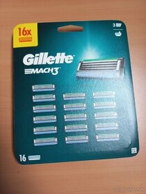 Gillette Mach 3 16ks nahradne cepielky - 1