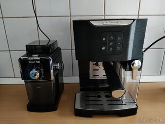 Poloautomaticky kávovar s mlynčekom Sencor