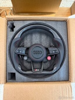 Predám upravený Audi R8 volant s červeným prešívaním