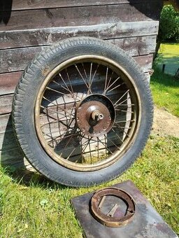 Bicykel na wehrmacht motocykel DKV 350 nd v pieskovej farbe