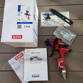 SATAjet X 5500 1.3 CC - Nepoužitá striekacia pištoľ