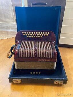 Heligonka Hohner Club lllBF ladenie CF + Kufor + Remene