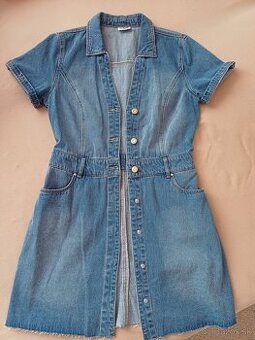 Riflové pekné šaty