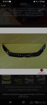 Plastový kryt na kapotu