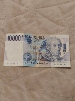 10 000 ITL – talianske líry