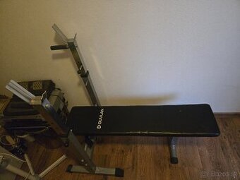 Lavička na cvičenie plus tyč