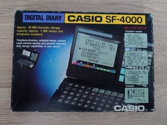 Casio SF-4000 pre zberateľa – kompletný set s krabicou