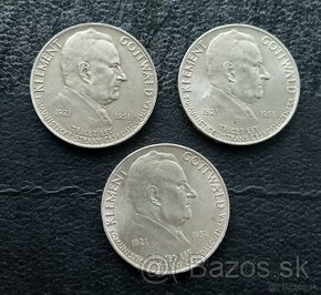 strieborne mince - Republika Československá /1949,1951/ - 1